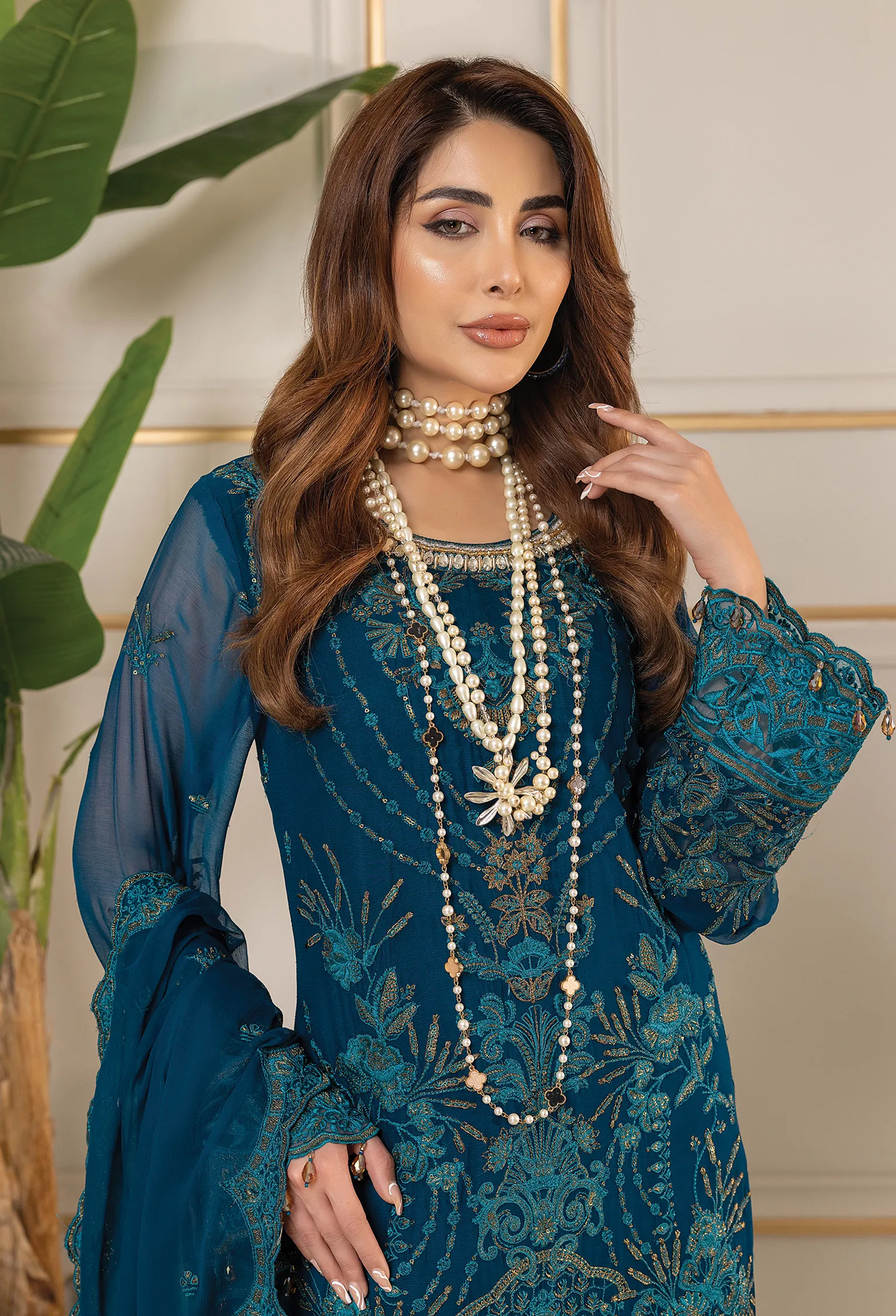 Adan's Libas Wisteria Chiffon Collection – Fizain