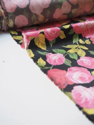 Amour Bloom Silk Twill