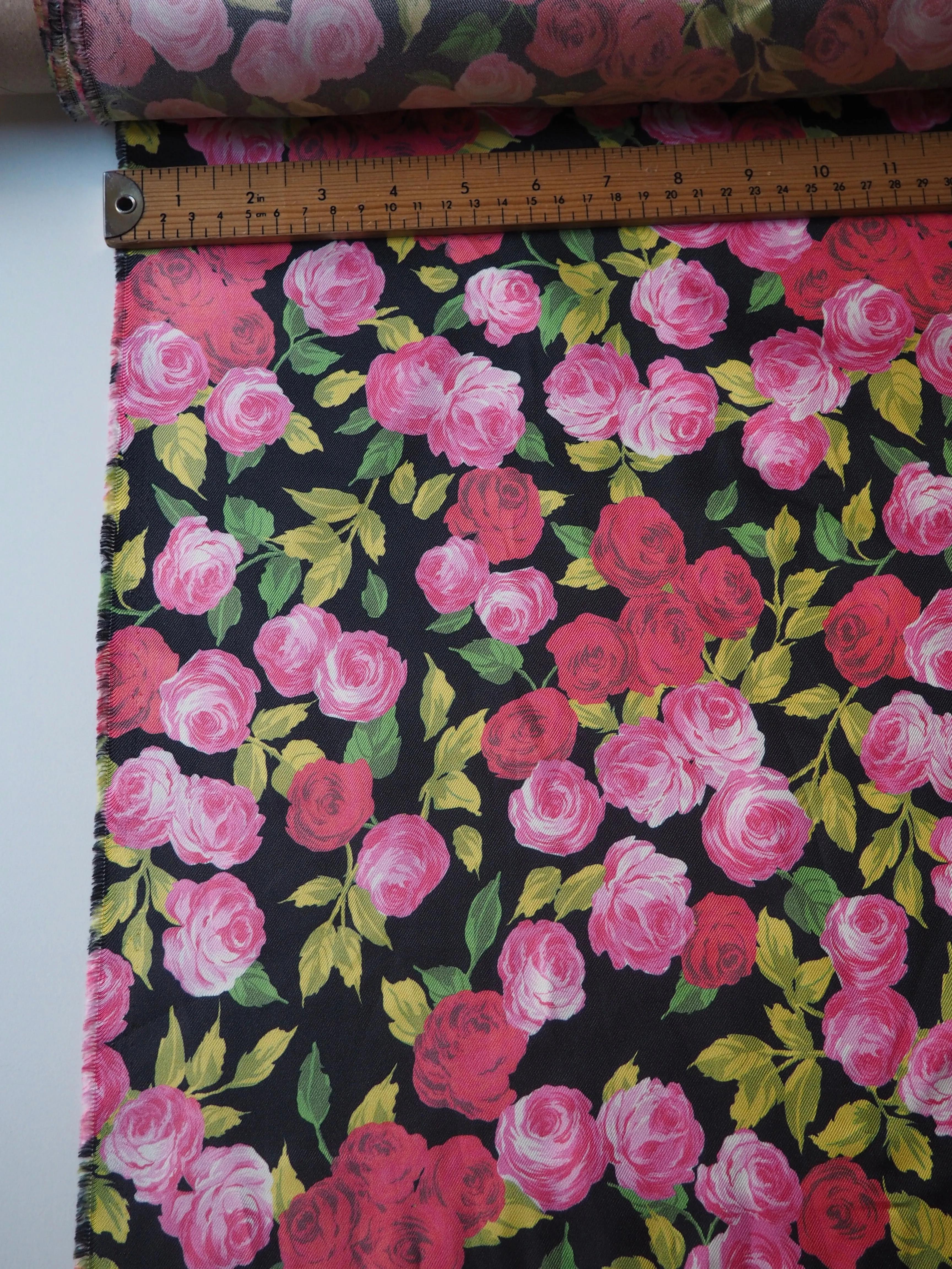 Amour Bloom Silk Twill