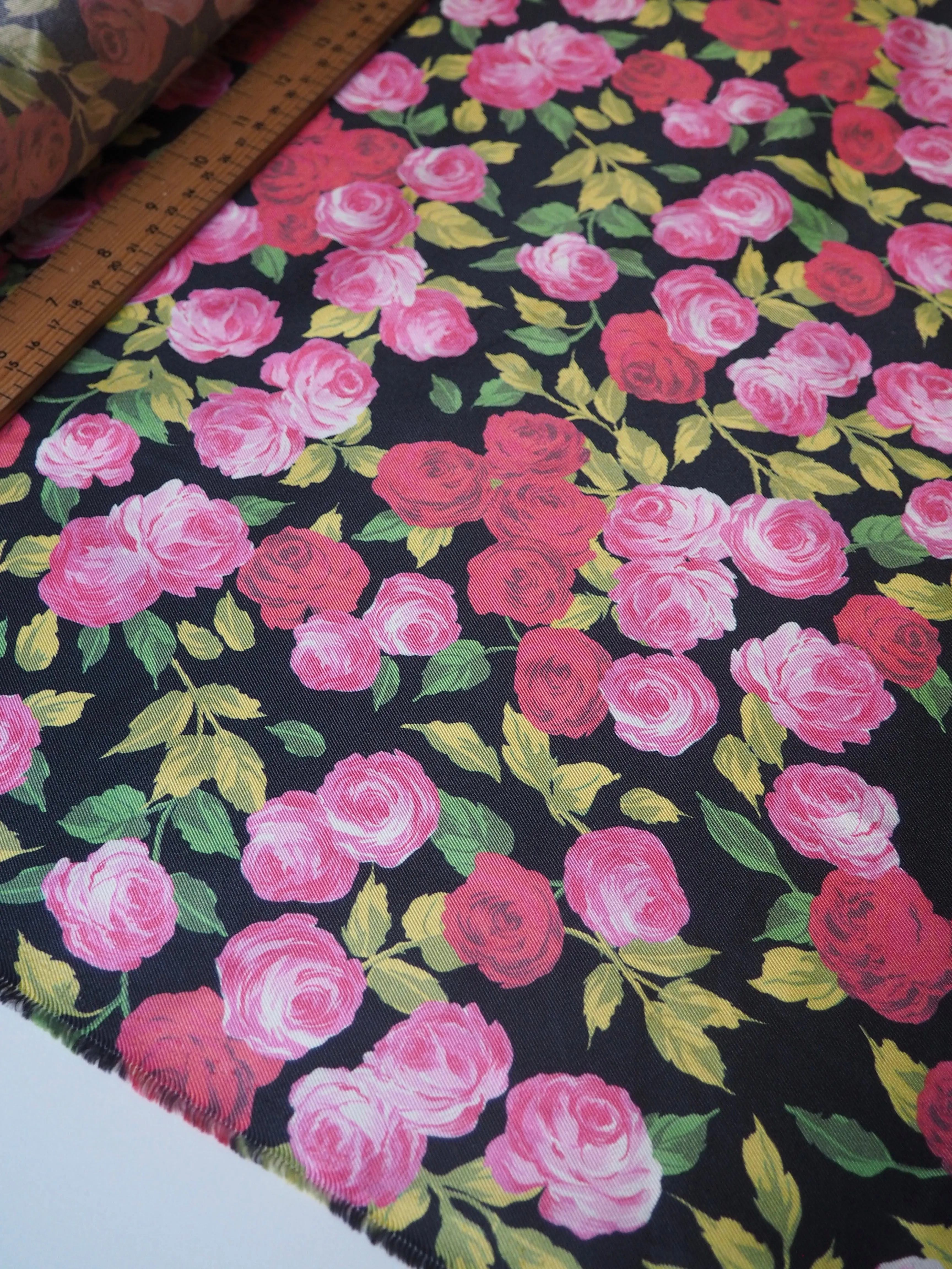 Amour Bloom Silk Twill