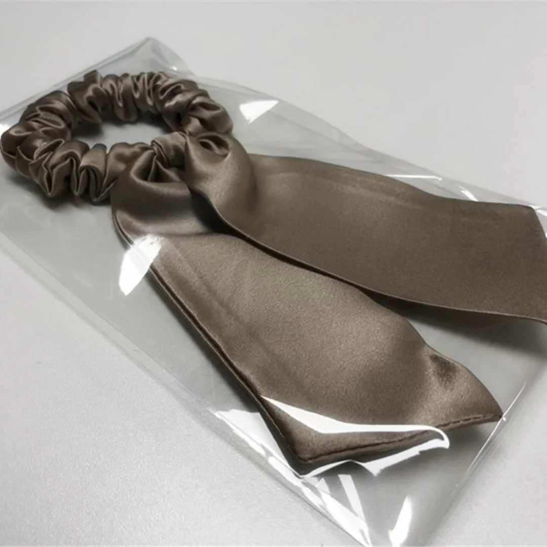 Big Bow Silk Scrunchie Custom Wholesale