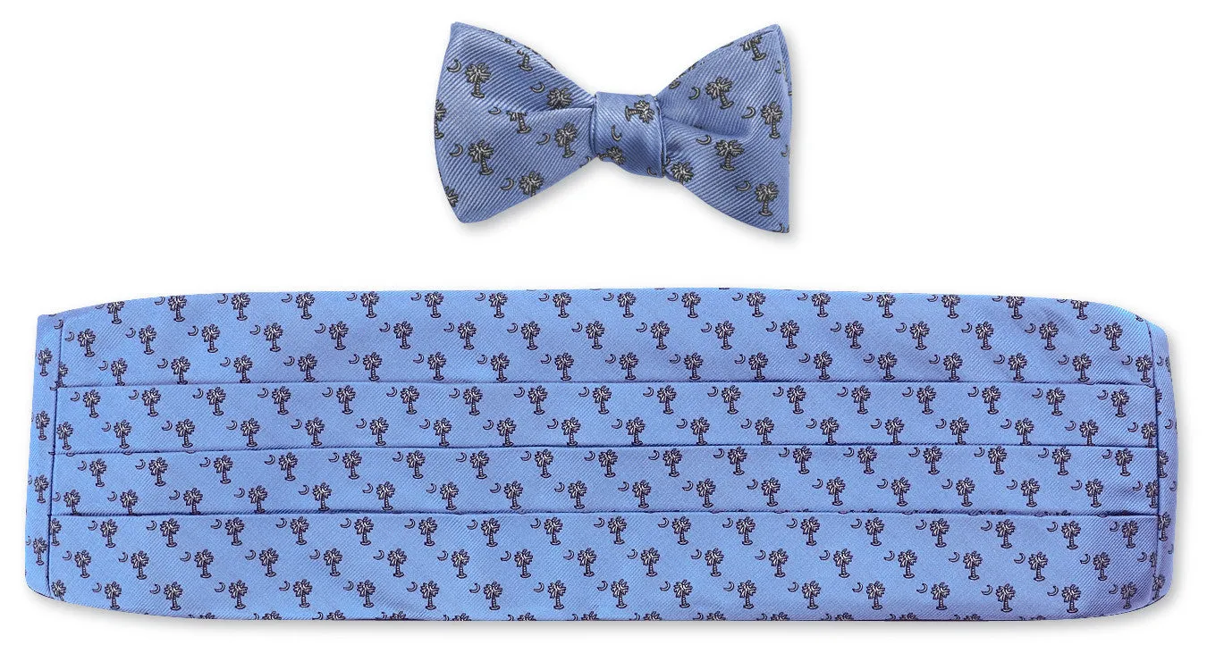 Blue Palmetto Cummerbund Set - CB2266