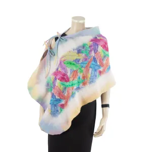 Linked feathers scarf #148-71