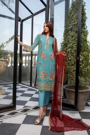 Meraki Embroidered Chiffon Collection Vol-3 – MCE3-14