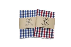 Plaid Check Pocket Square (Boys)