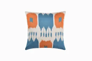 Silk Ikat square cushion Ref 10