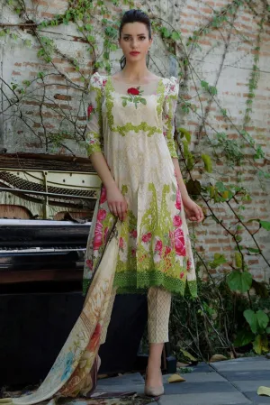 Tabassum Mughal Lawn Collection 2016 – 01B