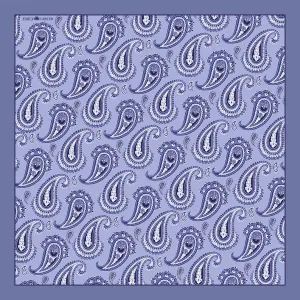 The Paisley Pocket Square - Grey [Preorder]