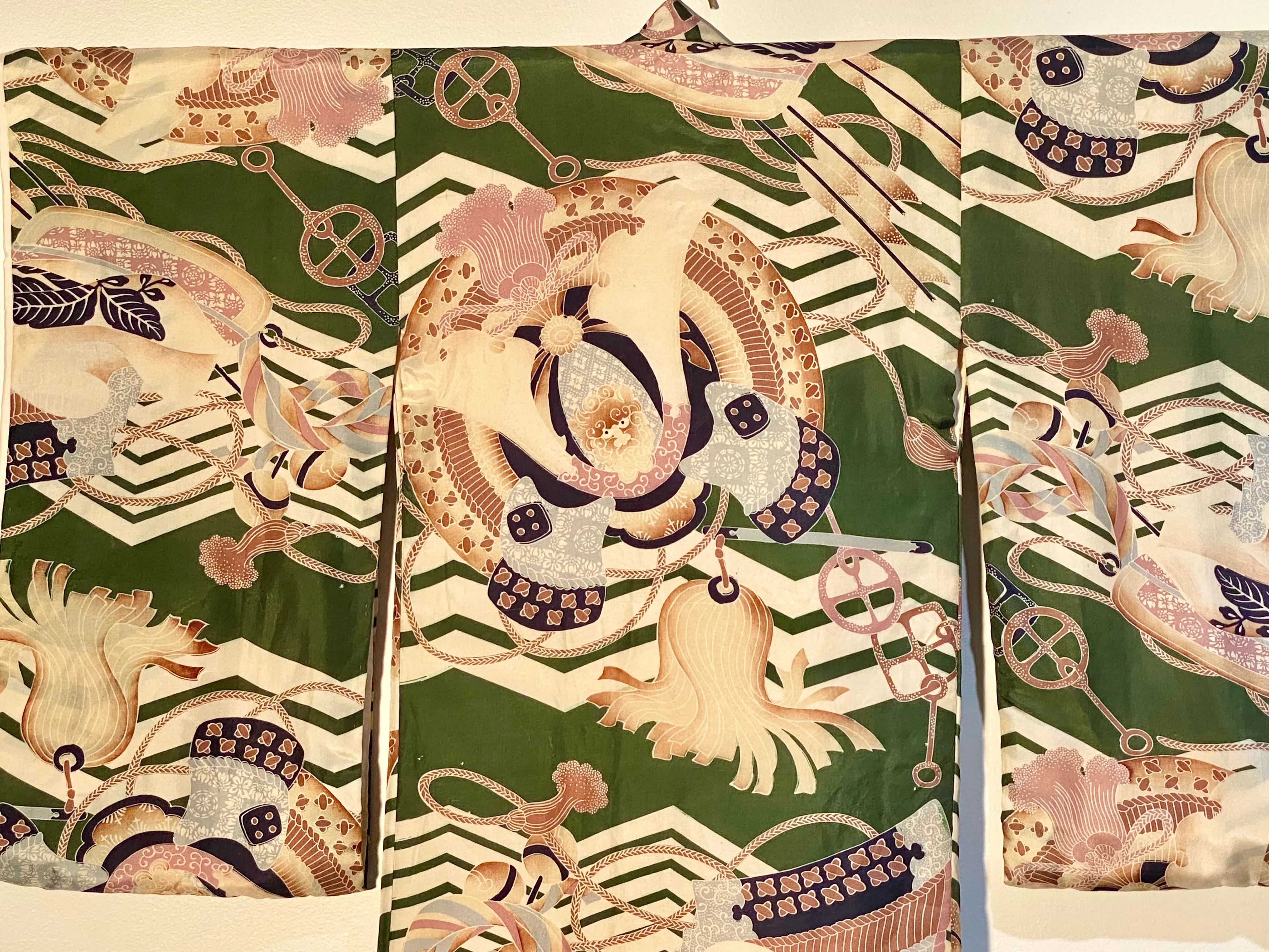 Vintage Japanese Silk Padded Child's Kimono