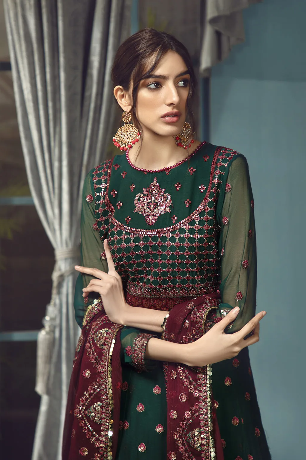 Zarif Rangrez Festive Chiffon Collection – Chantria